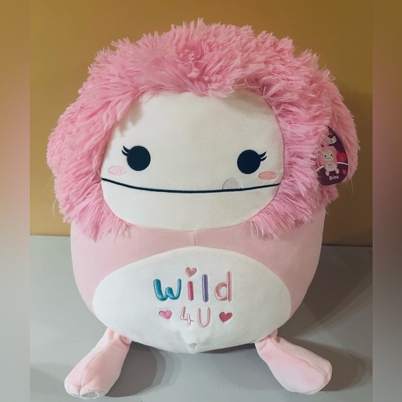 Nwt 16" Brina Squishmallows Bigfoot - Picture 2 of 7